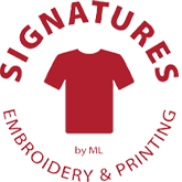 Signatures by ML - Custom Embroidery & Printing NYC